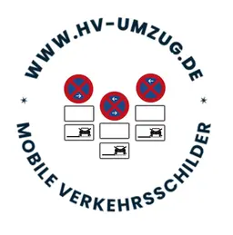 Beantragung der Genehmigung (VAO) für eine Umzugsabsperrung, einschließlich der Überprüfung und Nachkontrolle der Schilder sowie einer Sicherung der Verkehrszeichen, um die Halteverbotsschilder vor Diebstahl zu 